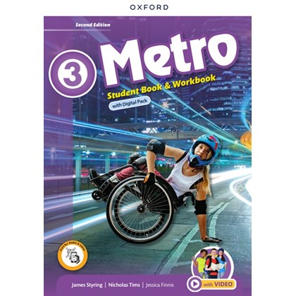 Inglês - Metro 3 - James Styring & Nicholas Tims- 2nd Edition - Editora  Oxford - Livros Escolares